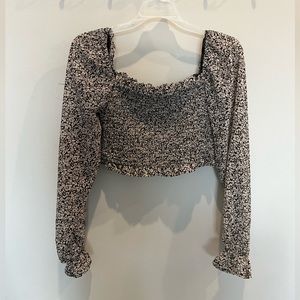 Japna Long Sleeve Crop Top